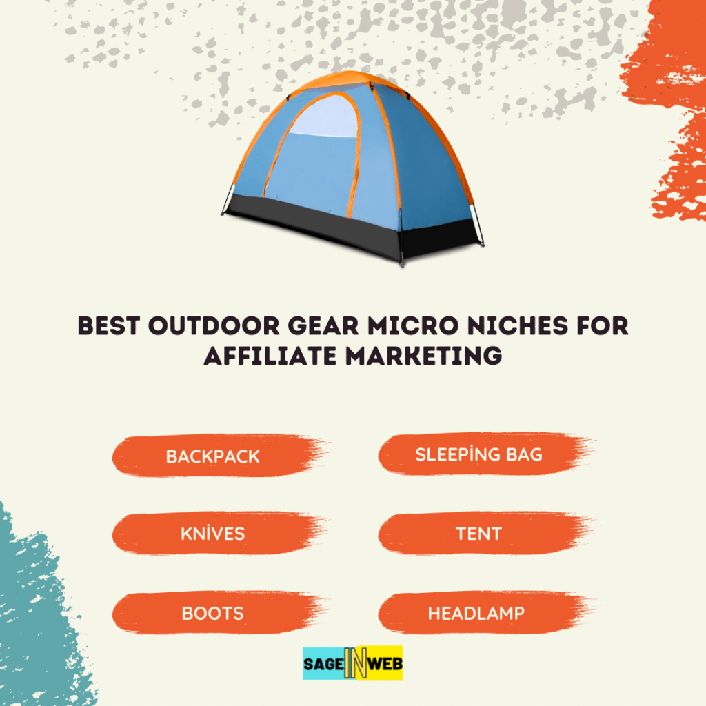 Best Outdoor Gear Micro Niches for Affiliate Marketing