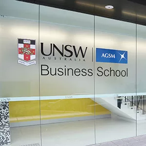 Australian Graduate School of Management (AGSM) at the University of New South Wales (UNSW) LOGO - Best Online MBA in Australia, online mba australia